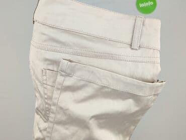 Material trousers for women, size L (EU 40) — 5