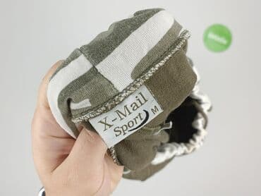 joggery khaki damskie: X-MAIL, Spodnie 3/4 damskie, rozmiar M — 4