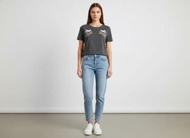 reserved t shirty damskie wyprzedaż: T-shirt damski, rozmiar S — 1