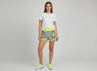 new yorker krótkie spodenki dresowe: Szorty damskie, rozmiar M — 6