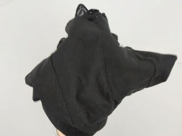 czarna sukienka z przezroczystymi rękawami: H&M, Women`s dress, size M — 7