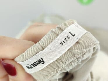 szerokie spodnie dresowe sinsay: Sinsay, Spodnie dresowe damskie, rozmiar L — 4