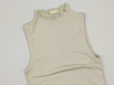 top z piórami czarny: Stradivarius, Top damski, S — 1