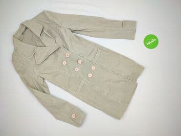 beżowy trencz i sukienka: SuperStar, Płaszcz damski, rozmiar S — 3