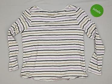 chabrowa bluzki plus size: Bluzka damska, rozmiar L — 2