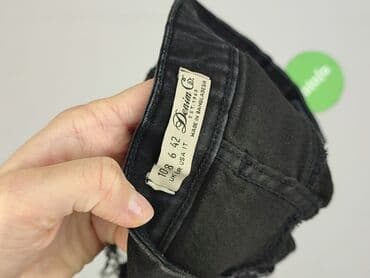luźne szorty jeans damskie: Denim Co, Szorty damskie, rozmiar XL — 4