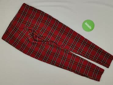 czerwone spodnie z wysokim stanem zara: Zara, Брюки жіночі, розмір M — 3