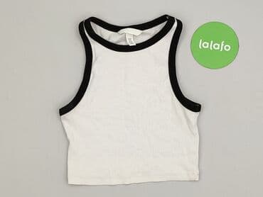 hm bluzki z krótkim rękawem: H&M, Top damski, rozmiar XS — 2