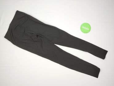 legginsy prążek wysoki stan: Leggings, Legginsy Sportowe damskie, rozmiar S — 4