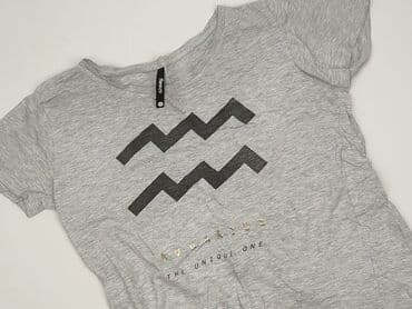obcisłe koszulki: Sinsay, T-shirt damski, rozmiar S — 1