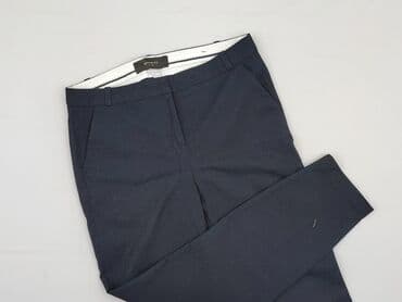 granatowe chinosy damskie: Spodnie materiałowe damskie, rozmiar L — 1