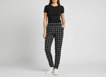 kurtki w krate pepco: Ichi, Spodnie materiałowe damskie, rozmiar S — 6