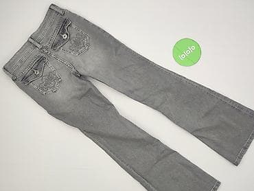 hm sukienka boho: Spodnie jeansowe, H&M, 11 lat, 146, stan - Idealny — 3