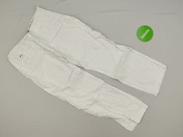 lidl spodnie z lnem: Spodnie materiałowe damskie, XL — 2