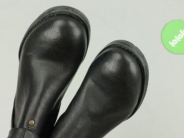 długie kozaki i sukienka: High boots for women, size 37 — 9