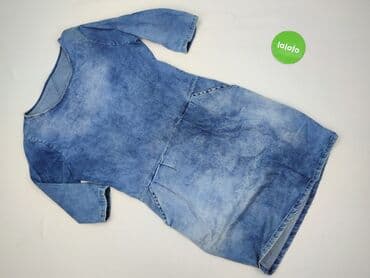 sukienki dżinsowe dla puszystych: Sukienka damska, rozmiar M — 3