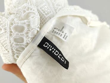 białe krótkie legginsy pod sukienkę: Divided, Sukienka damska, rozmiar M — 5