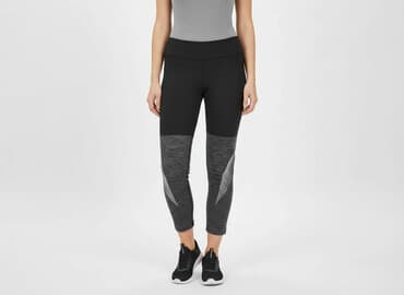 legginsy w prążki hm: H&M, Legginsy Sportowe damskie, rozmiar S — 7