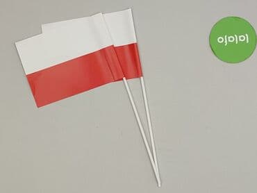 Other art & collectibles products: Dwie używane flagi Polski na plastikowych patyczkach. Idealne na — 3