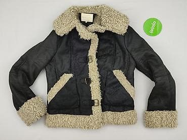 hm bomberki: River Island, Kurtka skórzana damska, rozmiar M — 2