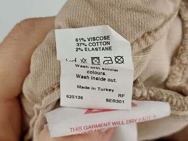 river island sukienki sklep online: River Island, Material trousers for women, size S (EU 36) — 5