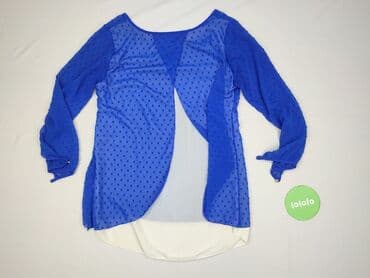 niebieska satynowe bluzki: Bluzka damska, rozmiar S — 3