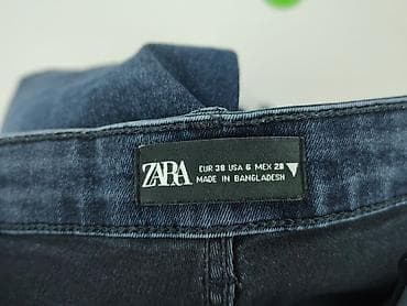 zara len: Zara, Jeansy damskie, rozmiar M — 4