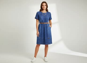 sukienka jeansowa pepco: Sukienka damska, rozmiar M — 5