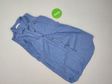 cropp koszulka oversize: Shirt 11 years, condition - Very good, pattern - Without pattern, color - Blue — 2