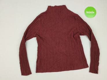 top z piórami czarny: Bik Bok, Golf damski, M — 3