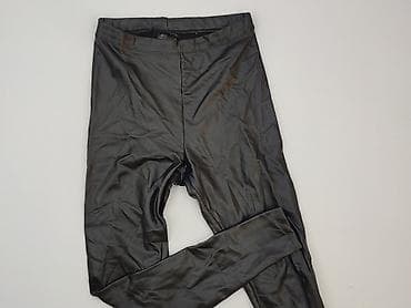 polspiochy hm: H&M, Legginsy Ze skóry ekologicznej damskie, rozmiar XS — 1