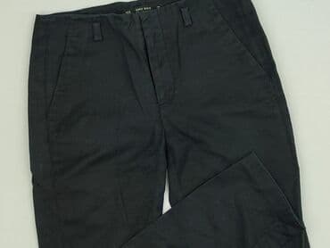 Zara, Material trousers for women, size M (EU 38)