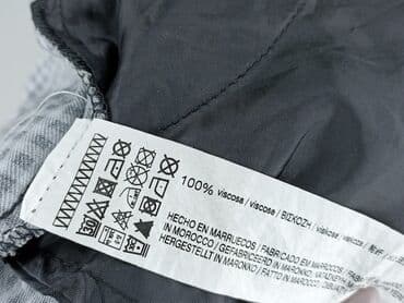 koszula w krate lidl: PULL&BEAR, Spodnie materiałowe damskie, rozmiar L — 5