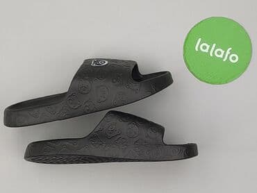 srebrne sandały reserved: Klapki damskie, rozmiar 37 — 4