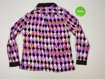 koszula damska w geometryczne wzory: Women`s shirt, size M — 3