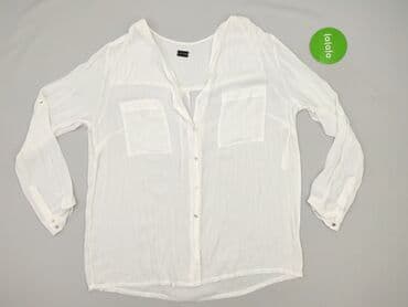 biala koszula azurowa: Bodyflirt, Koszula damska, rozmiar 5XL — 2