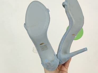 paznokcie do niebieskiej sukienki: Vices, Sandals for women, 38, condition - Very good — 4