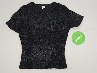 czarny tshirt: Bluzka damska, rozmiar S — 2