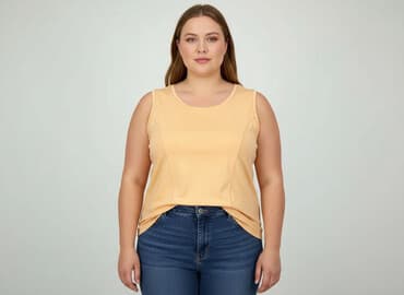 mohito bezrękawnik: Ulla Popken, T-shirt damski, rozmiar 4XL — 7