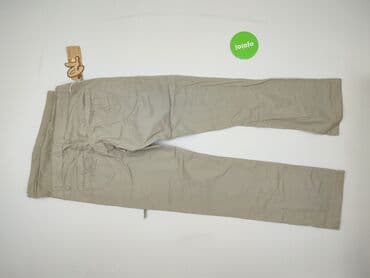 spodnie z c a: Material trousers for women, size M — 3