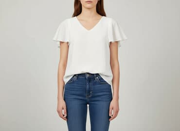 reserved biale bluzki: Oasis, Bluzka damska, M — 7