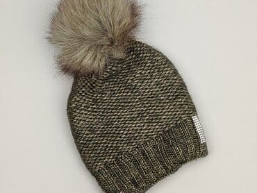 czapka zimowa tommy hilfiger damska z pomponem: Czapka, Damskie, stan - Idealny — 1
