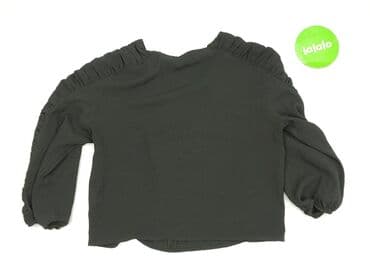 srebrne sukienki na imprezę: Women's blouse, size L (EU 40) — 3