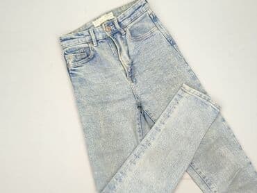 stradivarius dżinsy z wysokim stanem: Bershka, Jeansy damskie, 2XS — 1