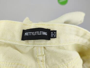 jeansy plus size wysoki stan: PrettyLittleThing, Jeansy damskie, rozmiar M — 4