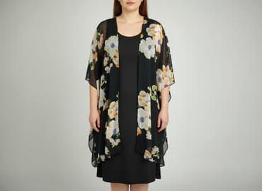 narzutka plażowa: Kimono, Narzutka damska, rozmiar XL — 6