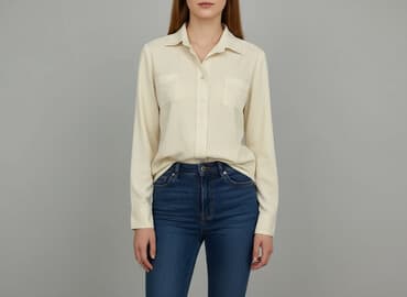 markowe bluzki koszulowe damskie: Bluzka damska, rozmiar S — 6