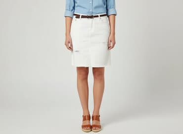 spodenki spódniczka jeans: Spódnica damska, rozmiar M — 7