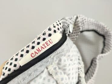 białe buty deichmann: CAMAIEU, Spodnie materiałowe damskie, rozmiar L — 4