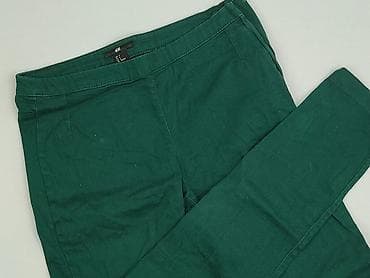 zielone cargo hm: H&M, Spodnie materiałowe damskie, rozmiar S — 1